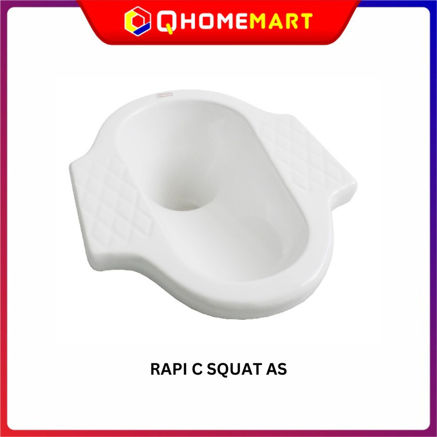 Toilet / Closet Jongkok American Standard RAPI C SQUAT AS