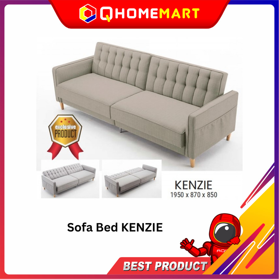 Sofa Bed Kenzie nyaman minimalis terkini
