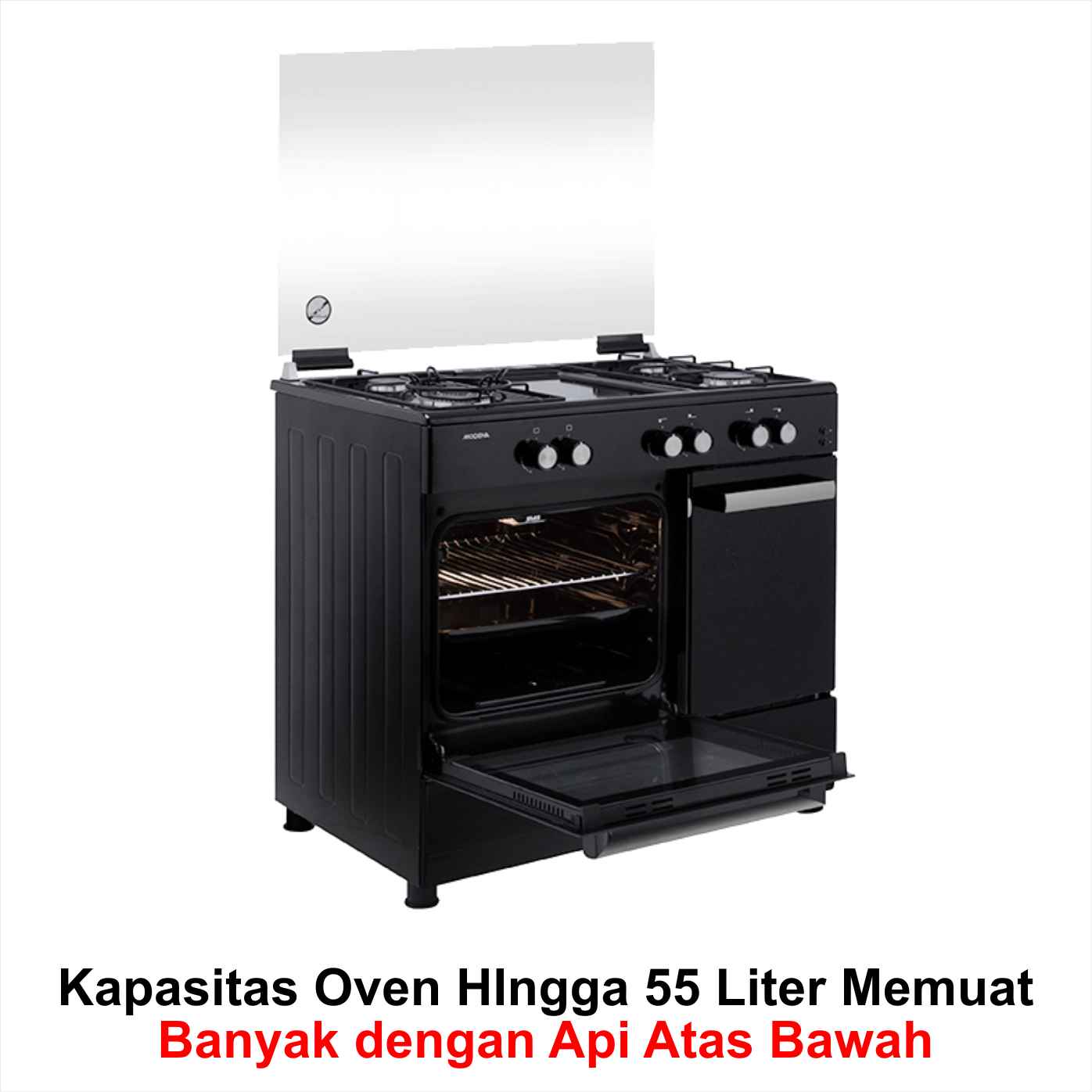 Kompor Freestanding MODENA FC 8943 55 Liter