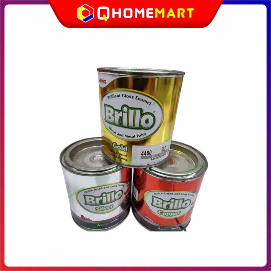 Cat kayu dan besi Metallic Paint BRILLO Metalik - Copper, 0.2 liter