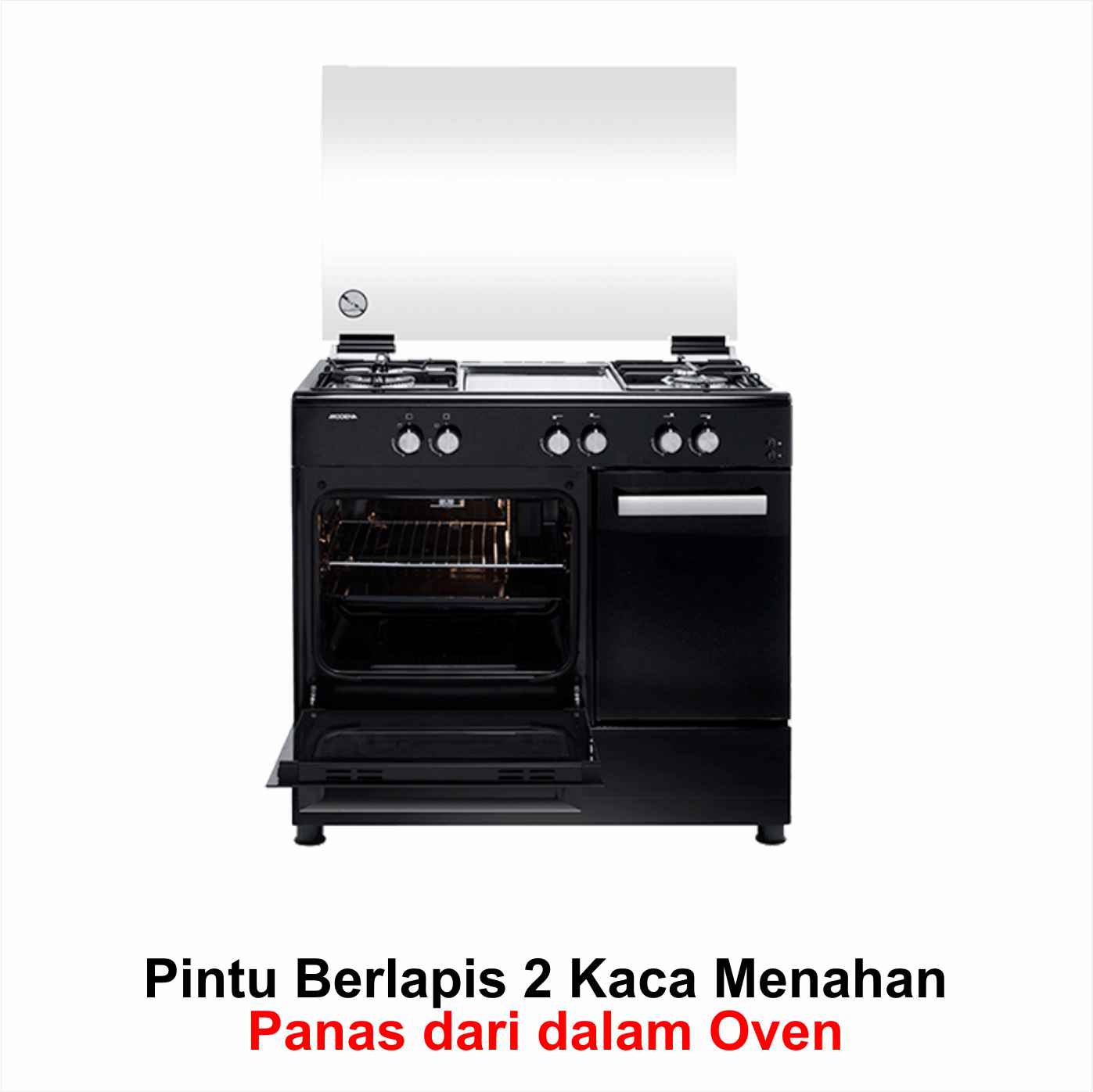 Kompor Freestanding MODENA FC 8943 55 Liter