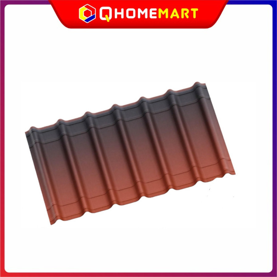 Atap Ringan Onducasa ukuran 97x57 Cm Merah