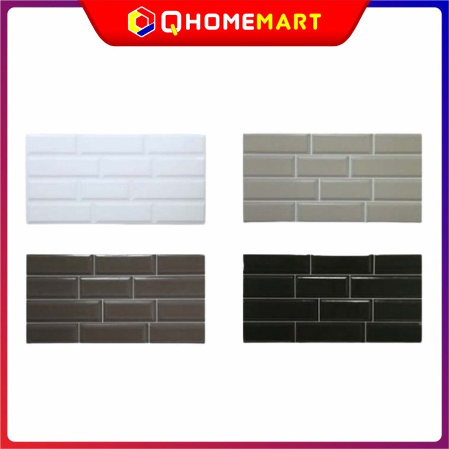 Keramik Dinding GRACE ROMAN W63801R dTUBE White 30X60 KW1 - White
