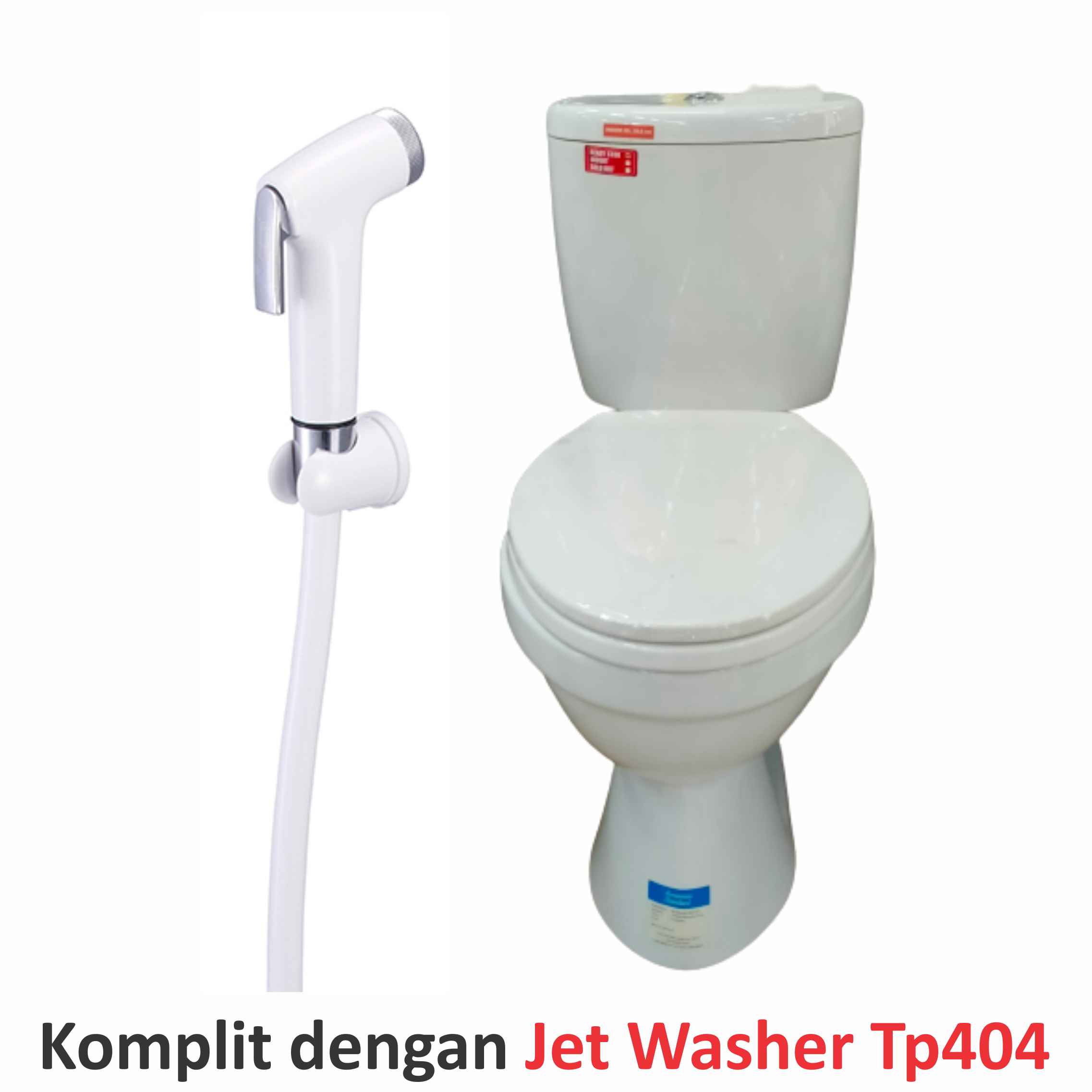 Closet Duduk AMERICAN STANDARD CCW05100-1CACTP13B My Winston CCST DF Plus Jet Washer TP404