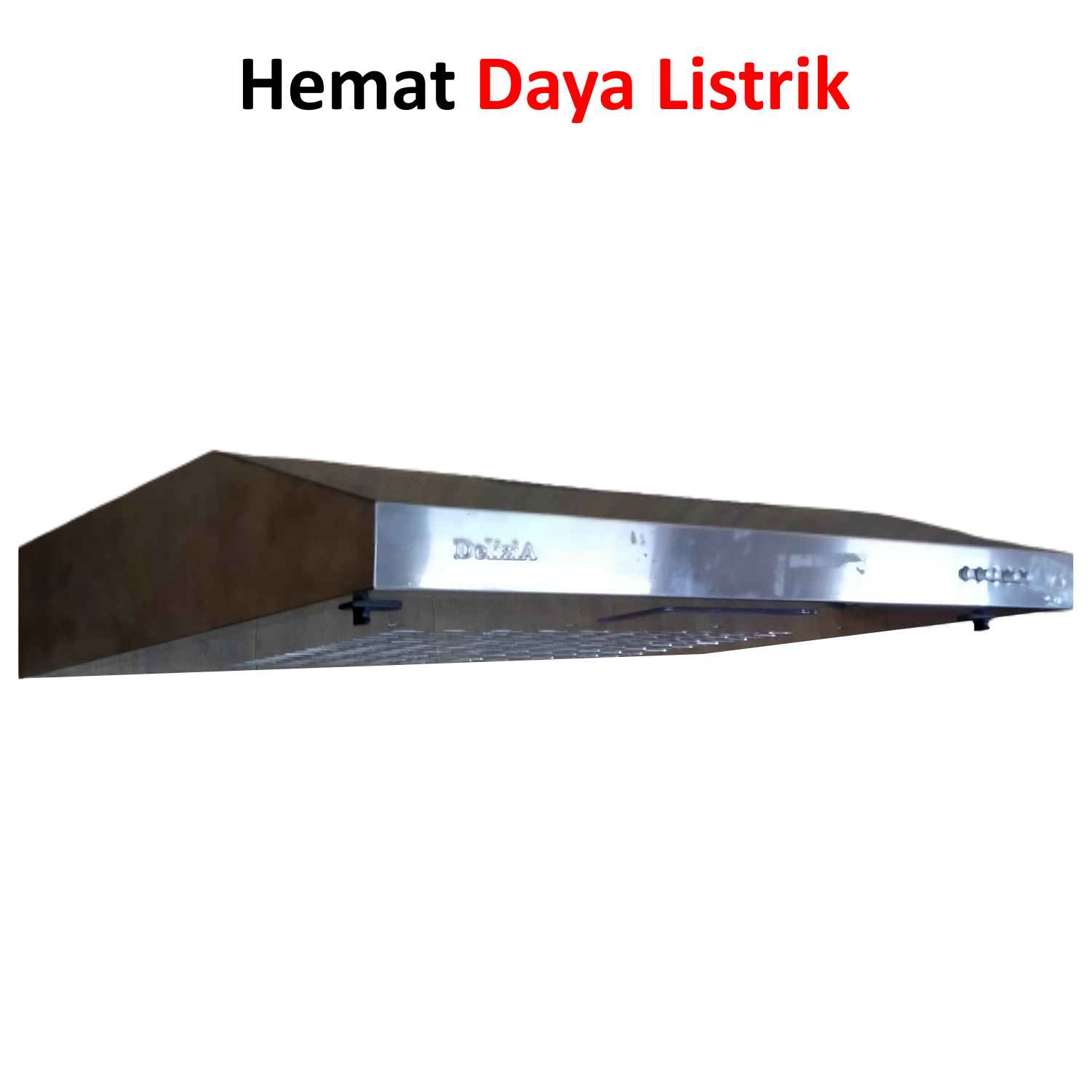 Cooker Hood DELIZIA DSH 6C4 IX Penghisap Asap Slim