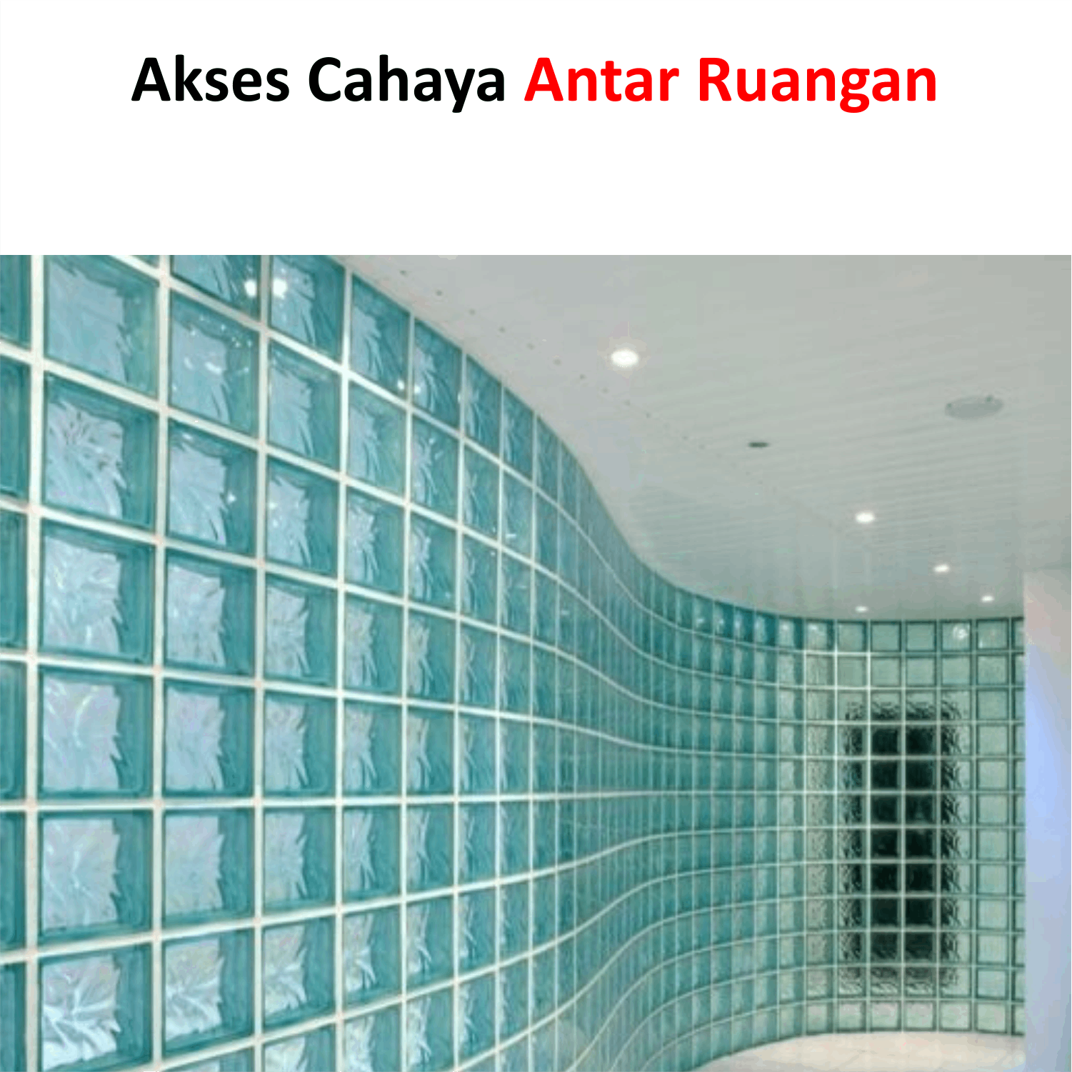 Glass Block MULIA GB 95002 20X20 Wafe Kaca Dinding