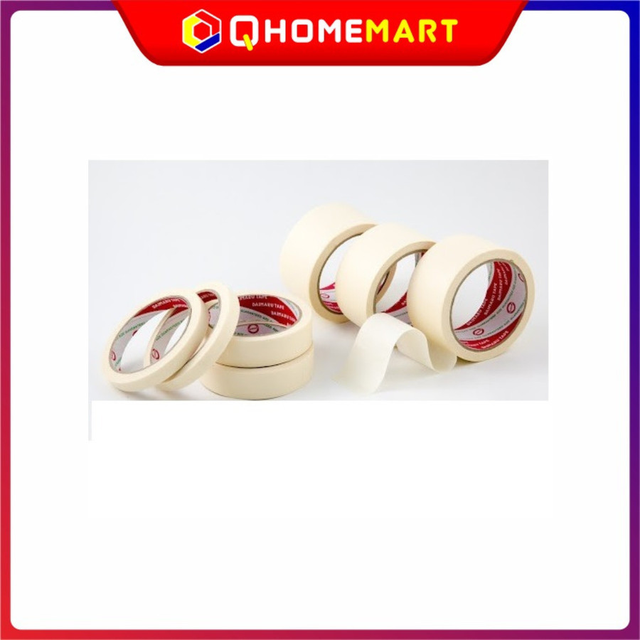 Masking Tape Lakban Isolasi Selotip Kertas