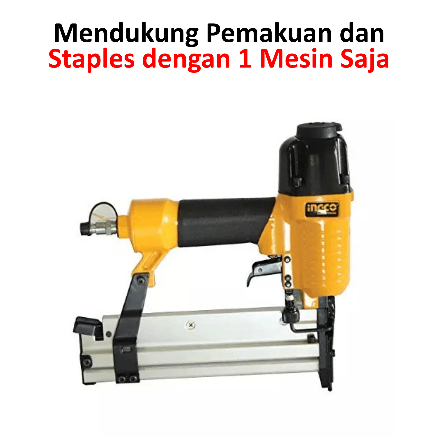 Staples Tembak INGCO ACN50401 2 in 1 Combo Air Brad Nailer