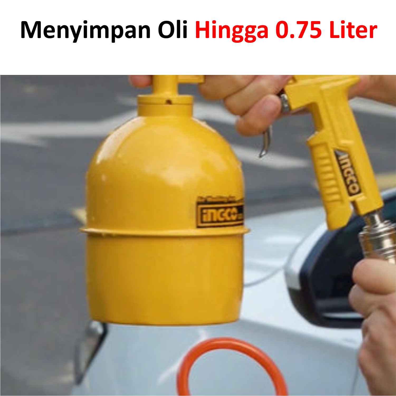 Tabung INGCO AWG1001 Air Washing Gun Solar 0.75 Liter