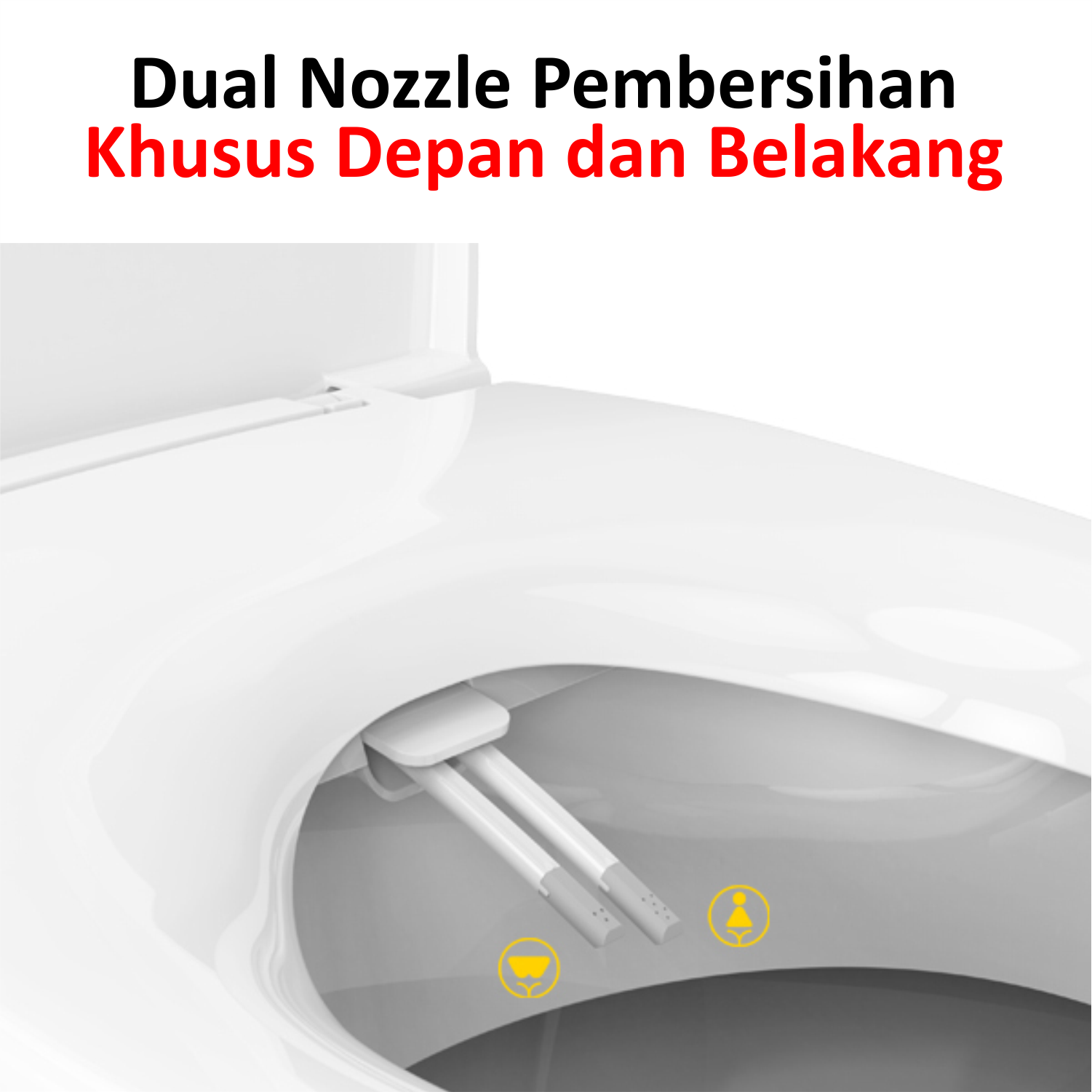 Tutup Closet AMERICAN STANDARD CSCFA650 1CACTOOOO Slim Smart Washer 3