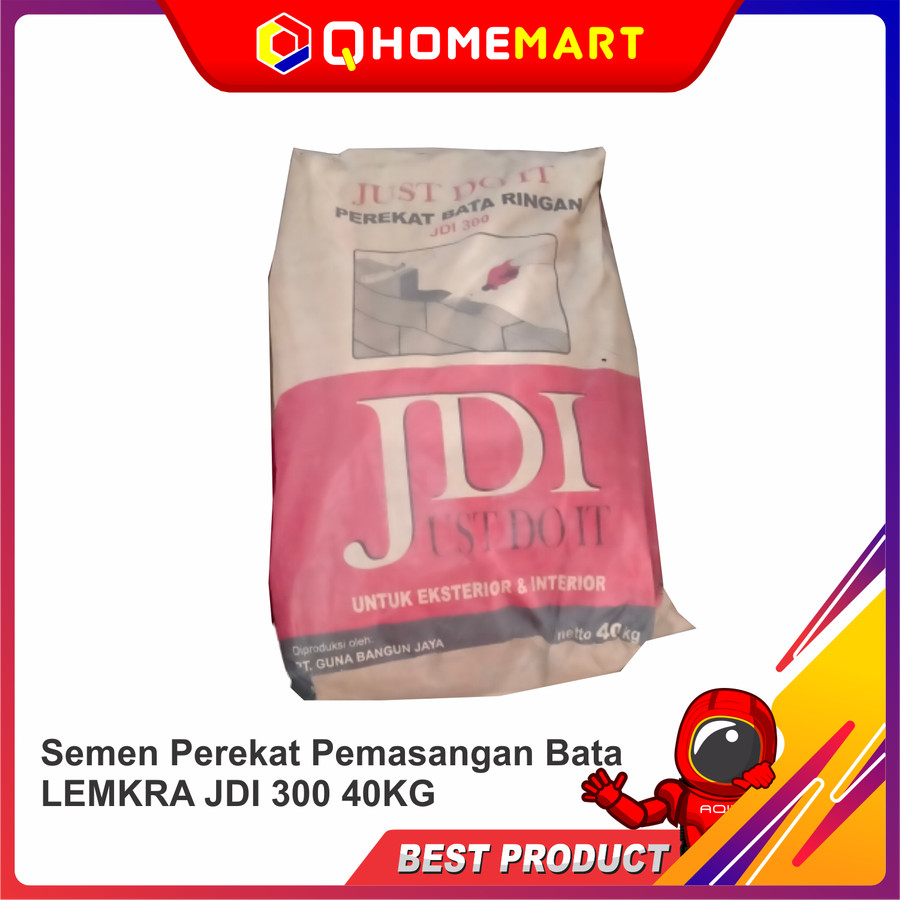 Semen Perekat Pemasangan Bata LEMKRA JDI 300 40KG