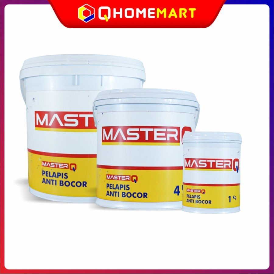 MASTERQ Pelapis Anti Bocor Talang Air - 1 KG, Putih