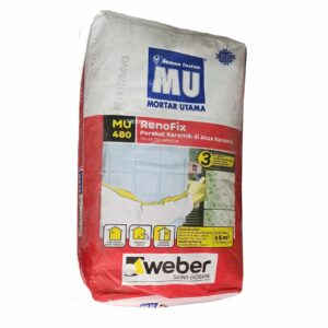 Semen Instan Perekat Keramik Diatas Keramik Mortar Utama MU 480 25Kg