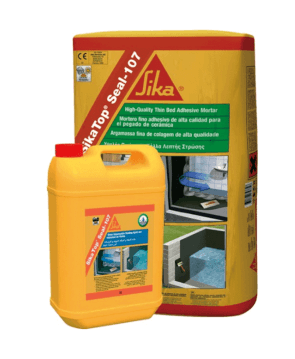 Semen Instant Sika top 107 Semen 20kg+Cairan 5kg