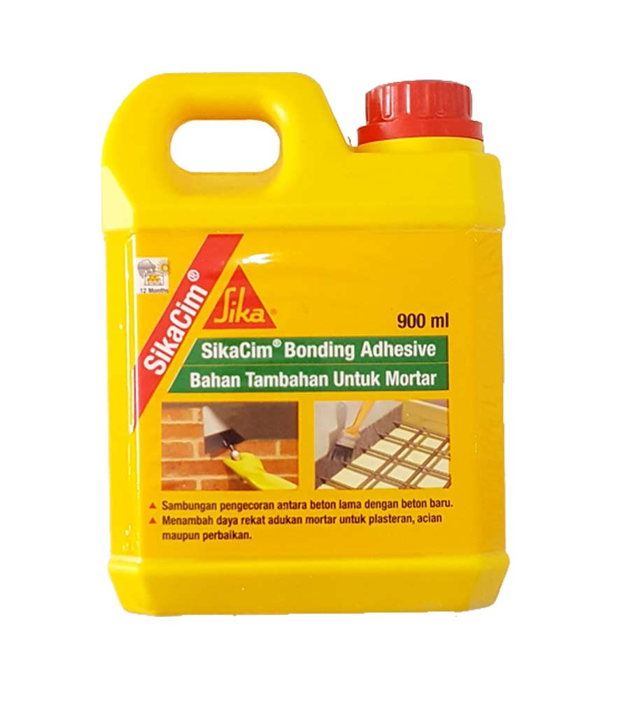 Sikacim Lem Perekat Sambungan Beton Bonding Adhesive 900ml